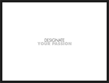 Tablet Screenshot of designateyourpassion.com